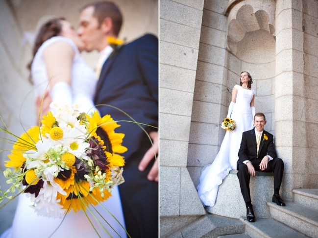salt lake city wedding photography at salt lake city temple and this is the place