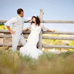 fun utah wedding photographer shoots at this is the place state park utah