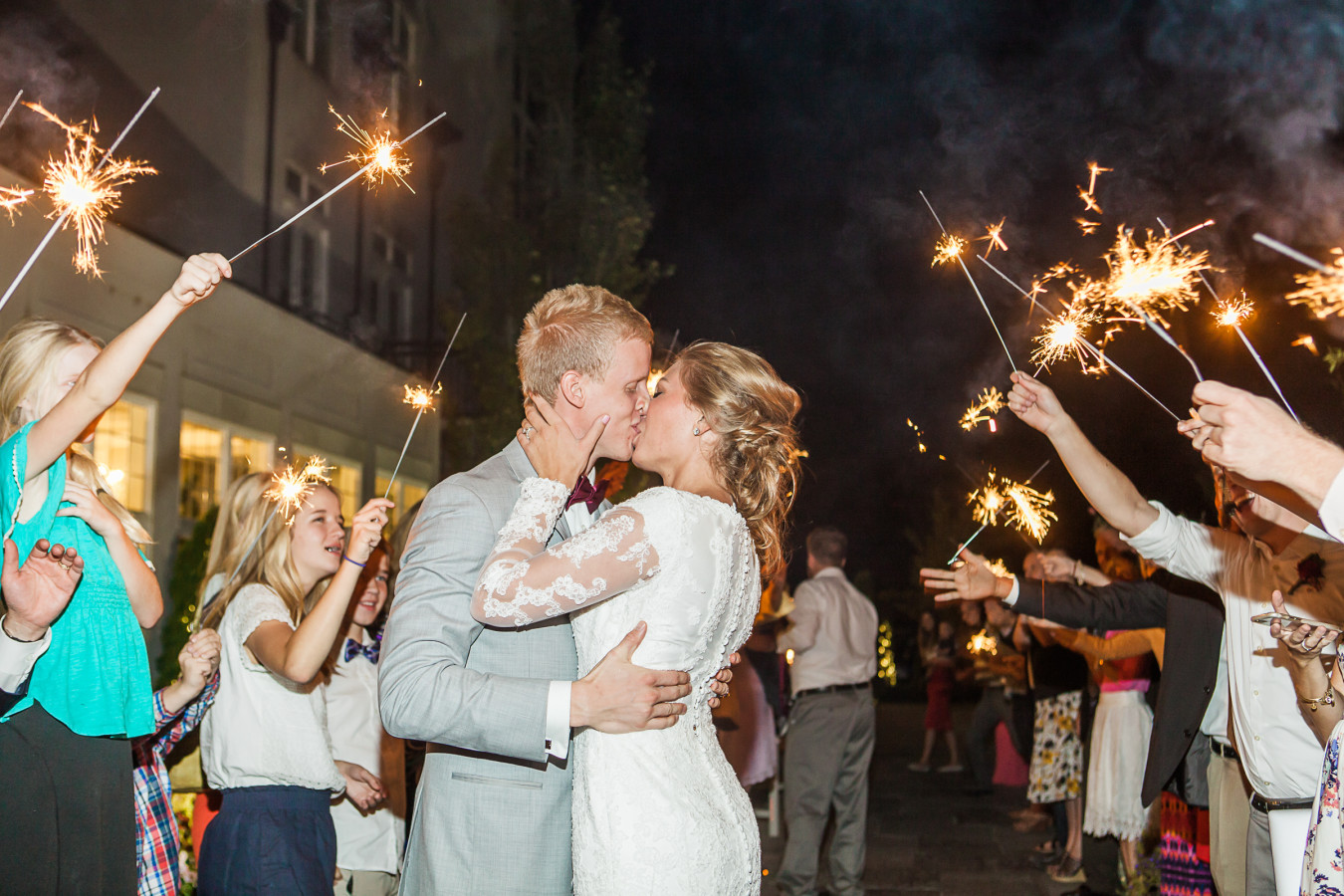 Salt Lake City temple wedding