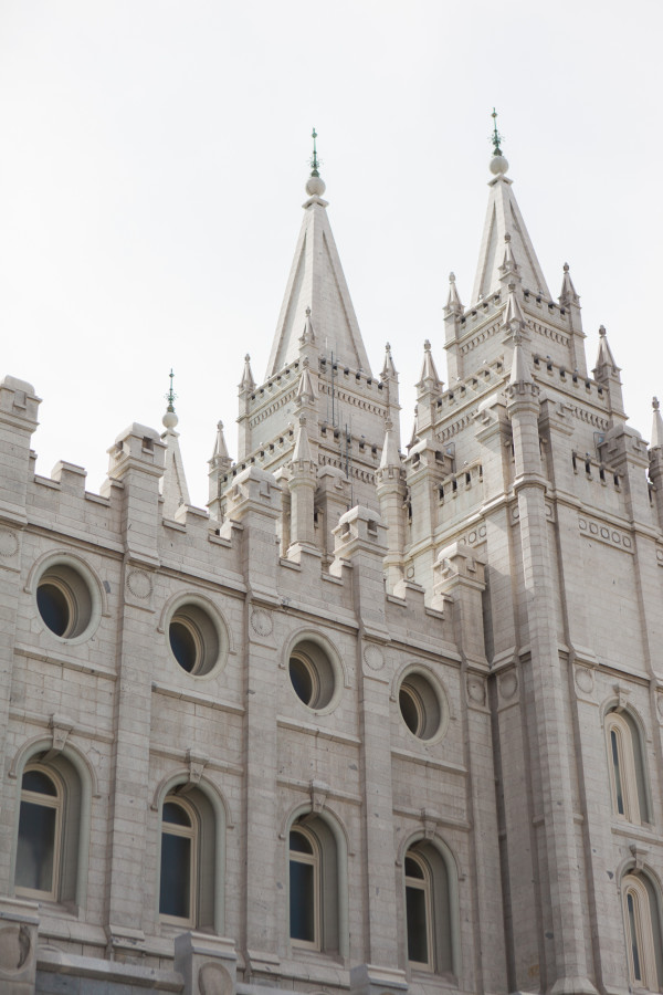 wedding at salt lake city temple