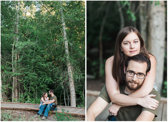 utah engagement photos in the mountians